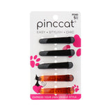 Long Hair Clips - Black and Tortoise, 5 Piece - product image #P040