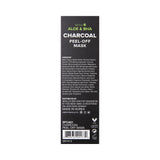 Charcoal Peel Off Mask - box back #SFCA01