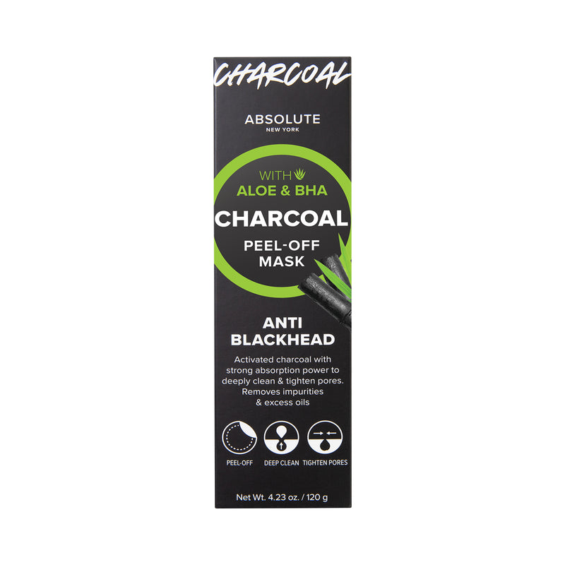 Charcoal Peel Off Mask - box front #SFCA01