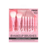 Pink Essentials Makeup Brush Set - box #STMABE05