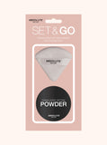 Set and Go Powder and Puff Set