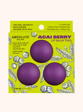 Acai Berry Lip Balm Trio