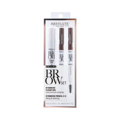 Brow Gel and Pencils Deluxe Kit - product image #STM-MEBK2