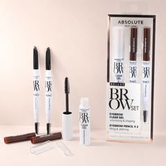 Brow Gel and Pencils Deluxe Kit - concept image #STM-MEBK2