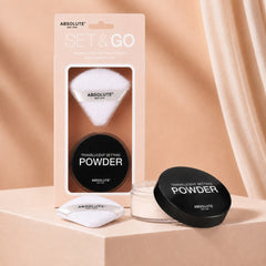 Set and Go Powder and Puff Set - concept image #STM-MFSP01