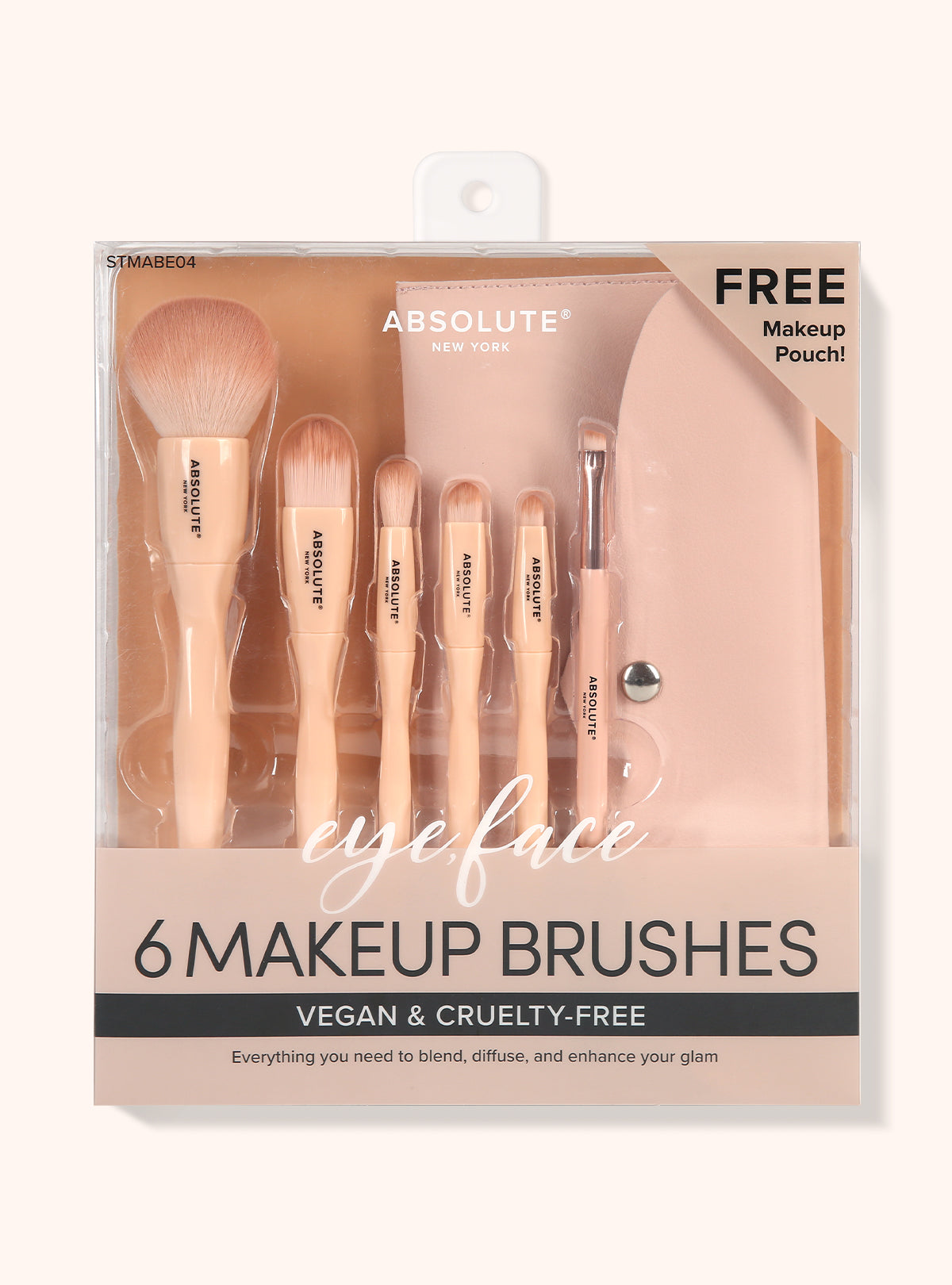 Nude Essentials Makeup Brush Set