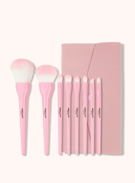 Pink Essentials Makeup Brush Set – Absolute New York