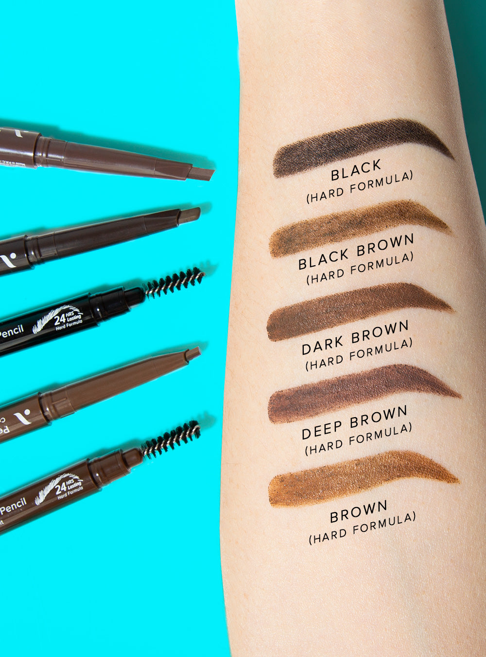 Perfect Eyebrow Pencil - mebp-02-black-brown-hard-formula