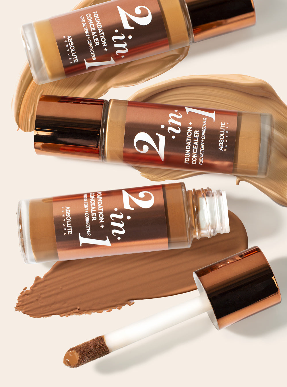 2-in-1 Foundation + Concealer - mffc-03-warm-sand