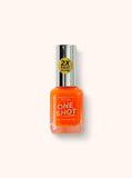 One Shot Nail Polish - Neon Orange