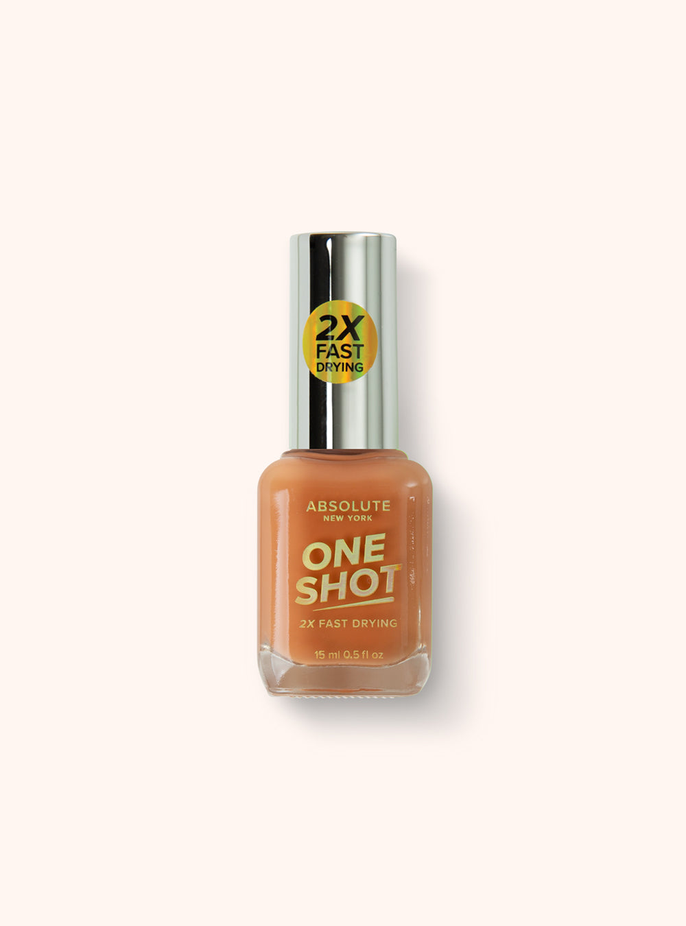 One Shot Nail Polish - Camel Orange