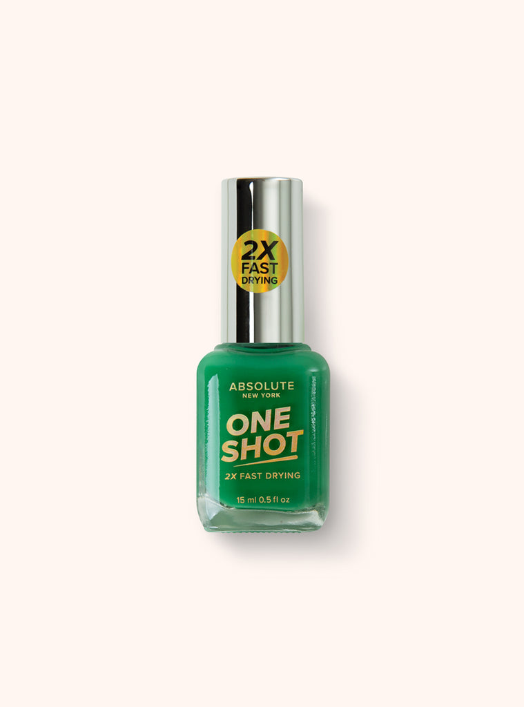 One Shot Nail Polish - Clover Green