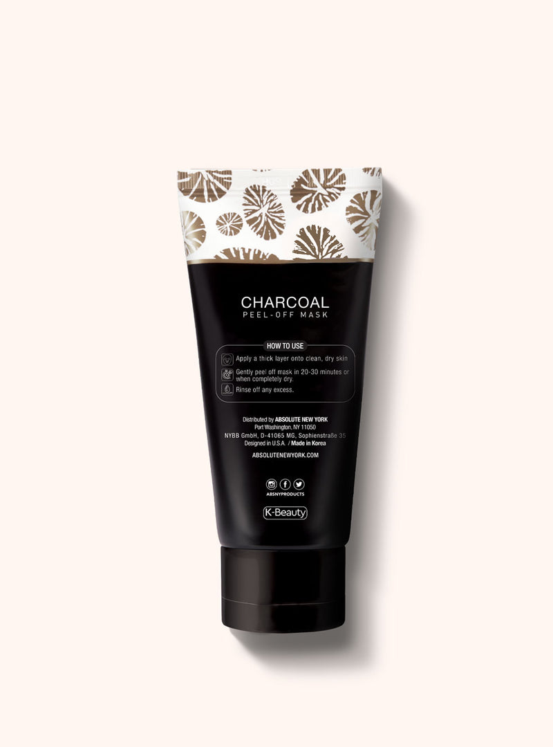 Charcoal Peel-Off Mask - Skin Detoxifying Charcoal-Activated Face Mask – New York