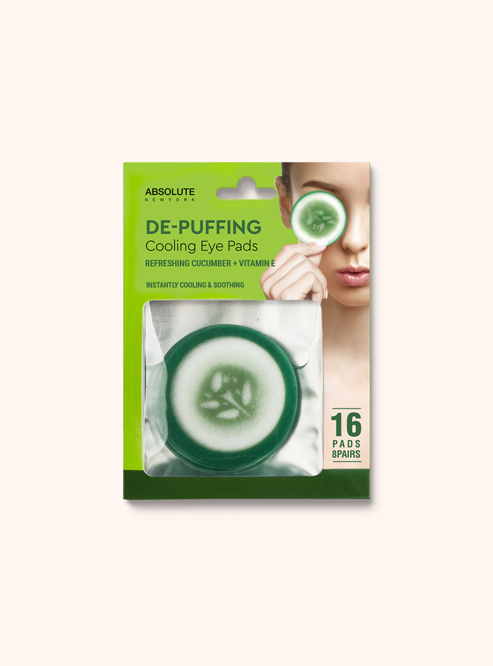 Cooling Eye Pads AEP21 Cucumber + Vitamin E