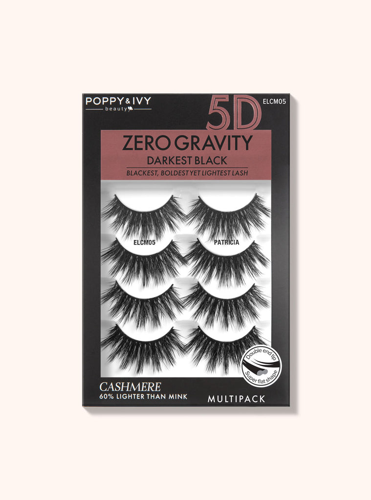 Cashmere Zero Gravity Lashes Multipack || Patricia