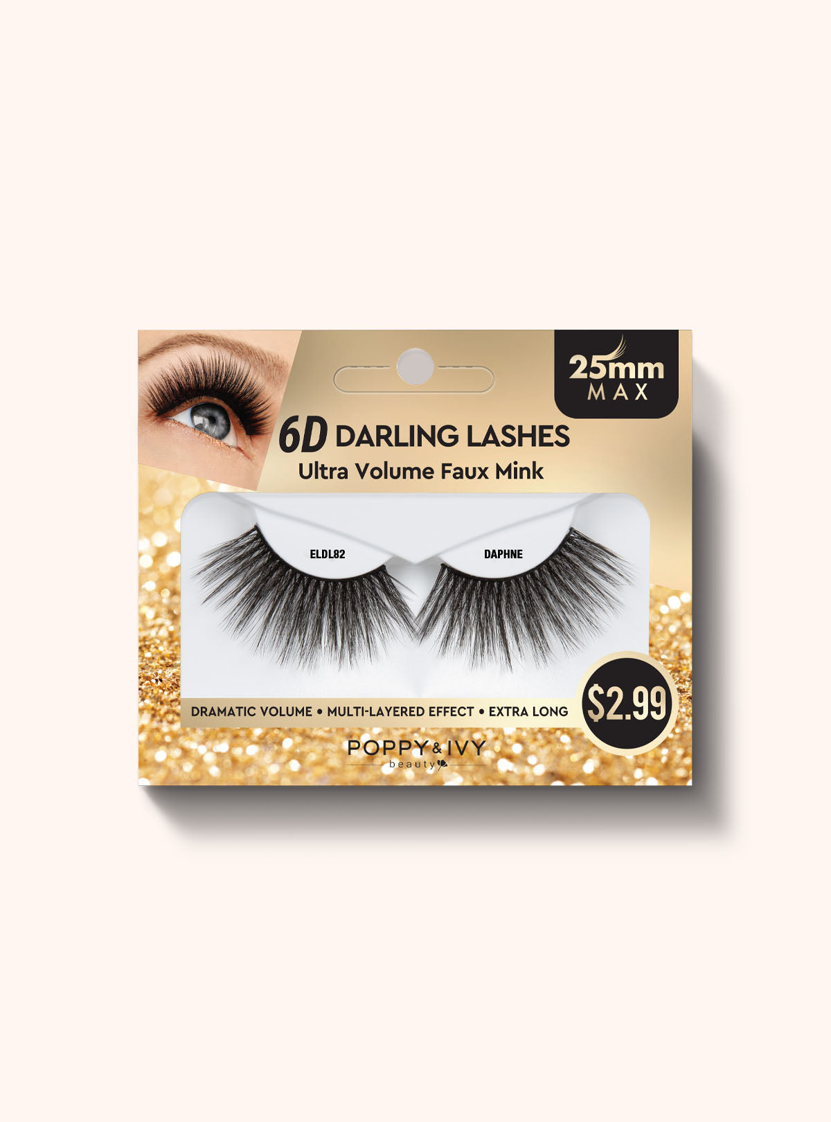 Poppy & Ivy 6D Darling Lashes 25mm Eyelashes || Daphne Default Title