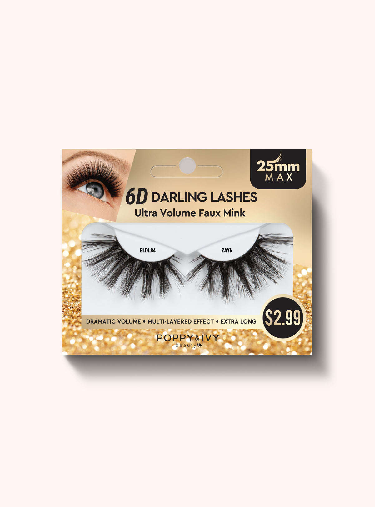Poppy & Ivy 6D Darling Lashes 25mm Eyelashes || Zayn Default Title