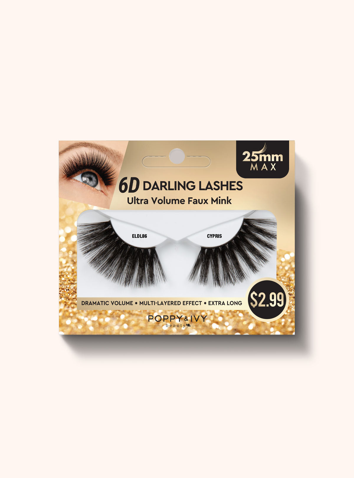 6D lashes 25 mm L82 6D lashes 25 mm L82