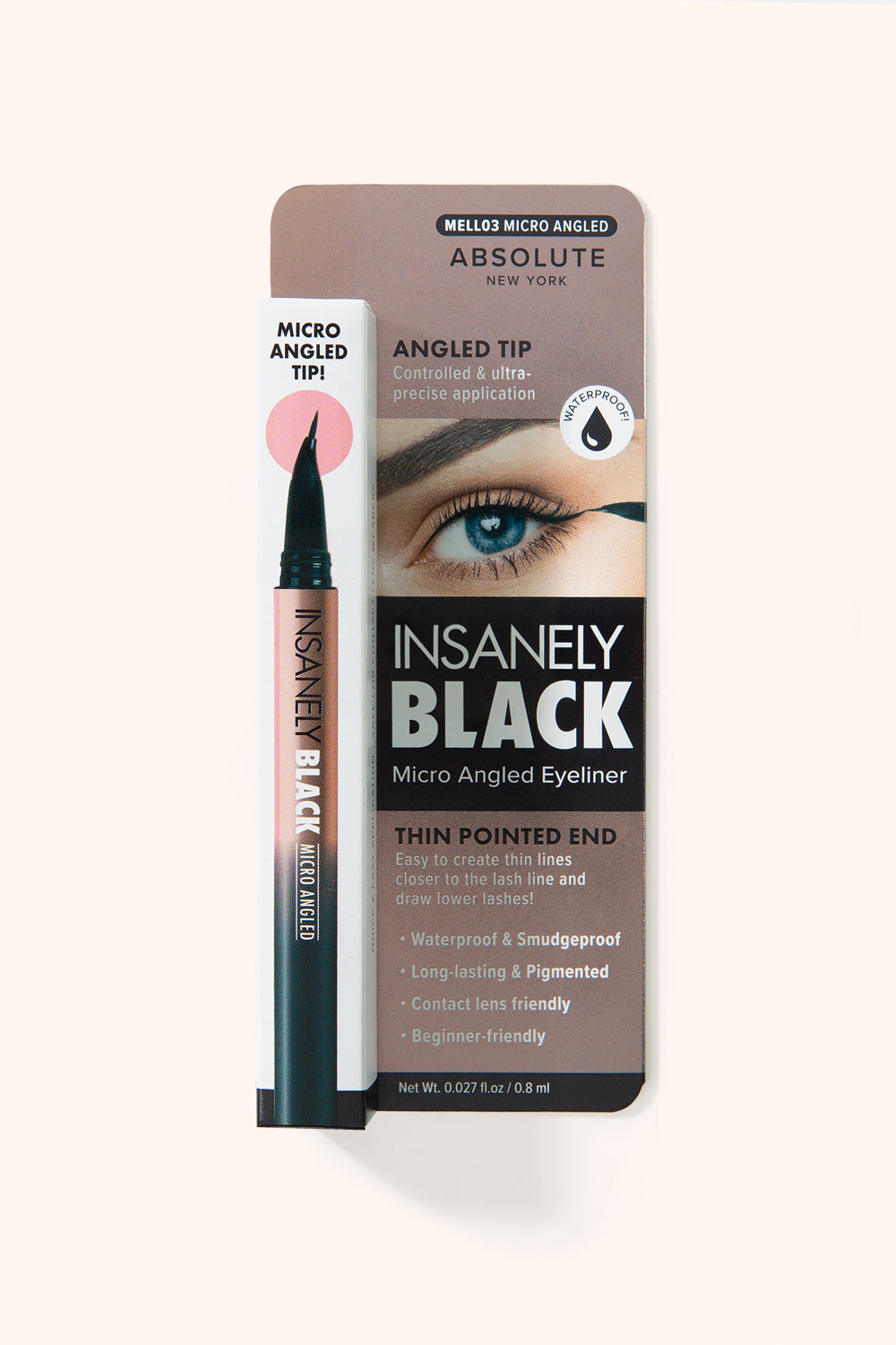 Insanely Black Micro Angled Tip Eyeliner | Absolute New