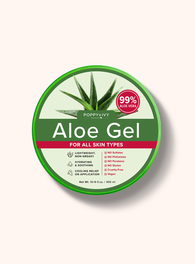 Aloe Vera Gel for Face, Hair & Skin Hydration - 300ml