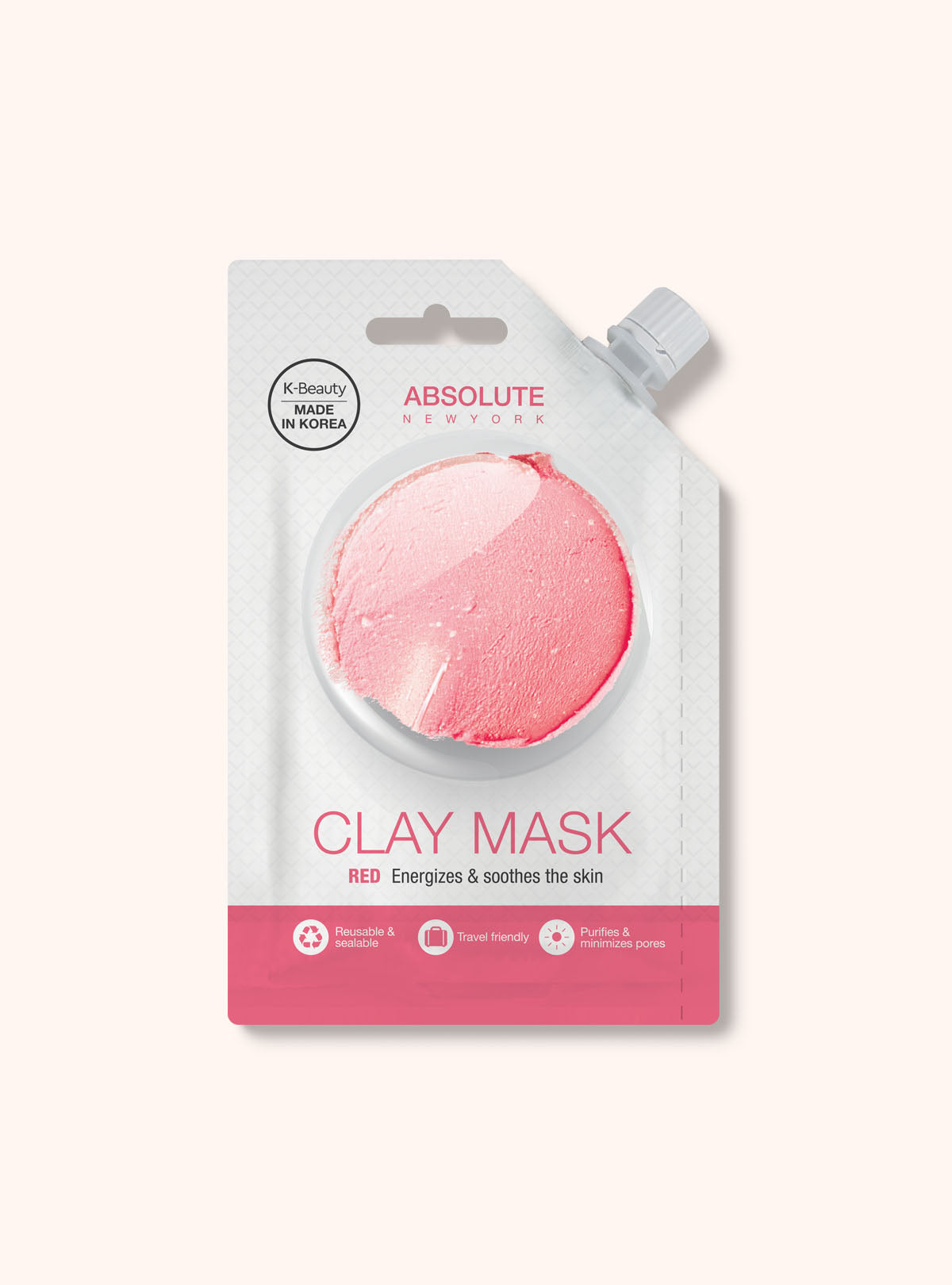 Spout Mask || Red Clay