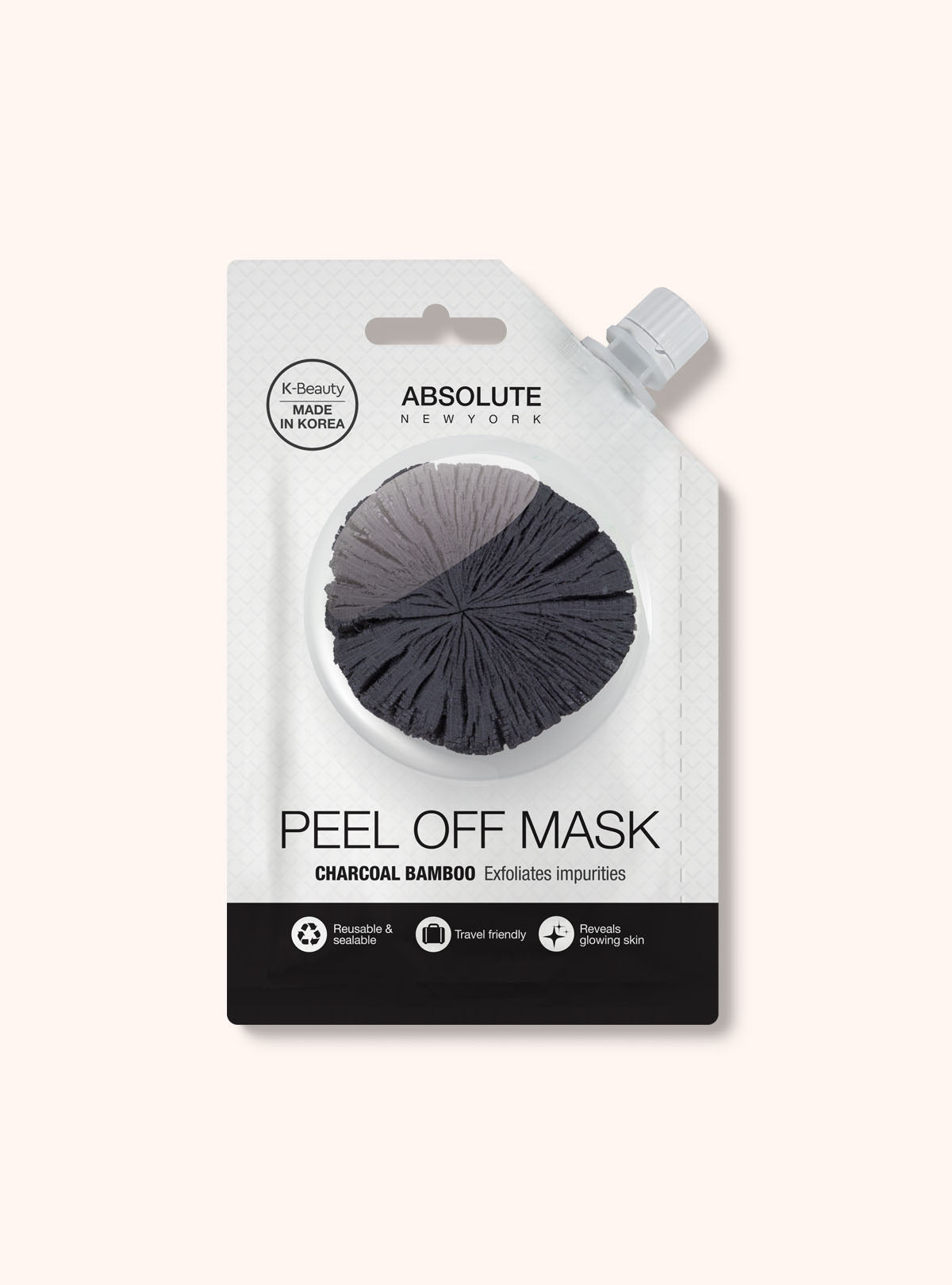 Spout Mask || Charcoal Bamboo Peel Off