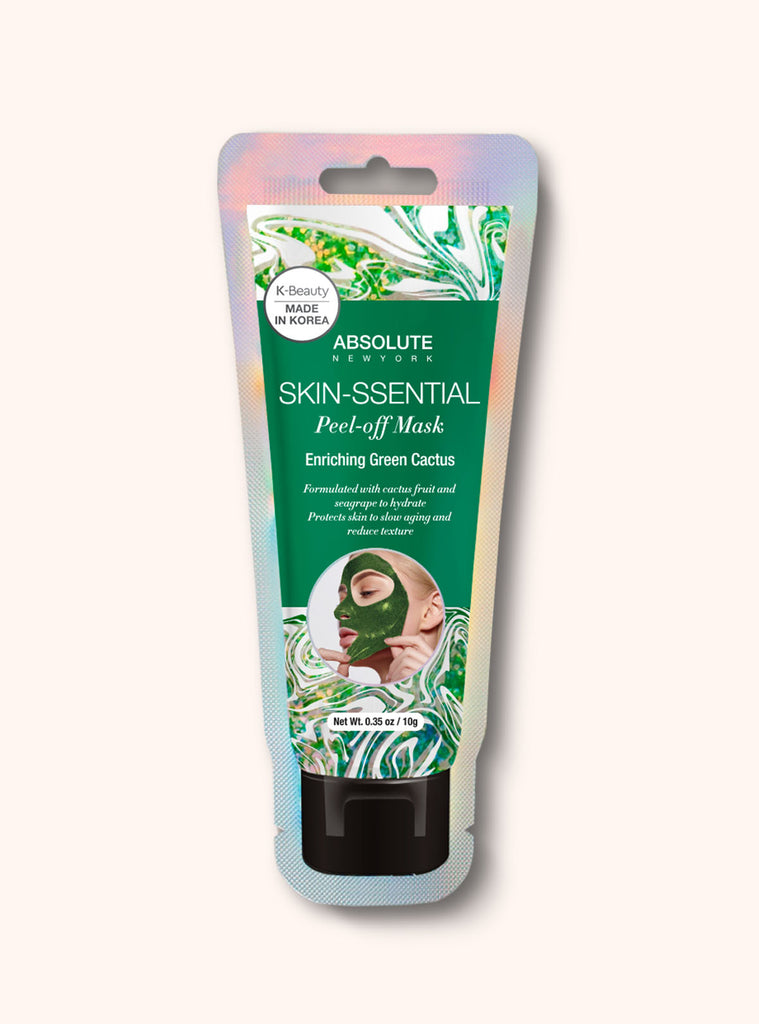 Skin-Ssential Mini Peel-Off Mask || Enriching Green Cactus