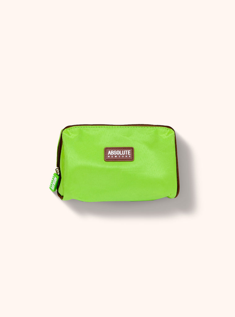 Green Microfiber Makeup Bag ACB18