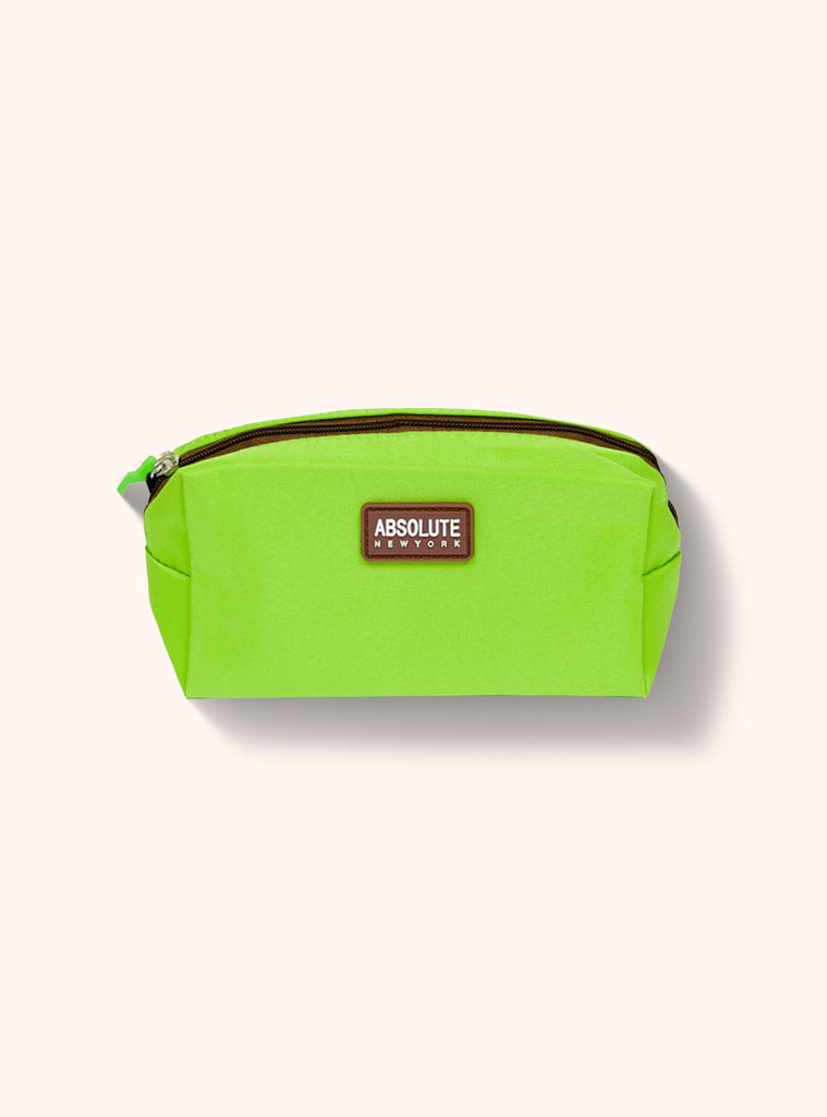 Green Microfiber Makeup Bag ACB19