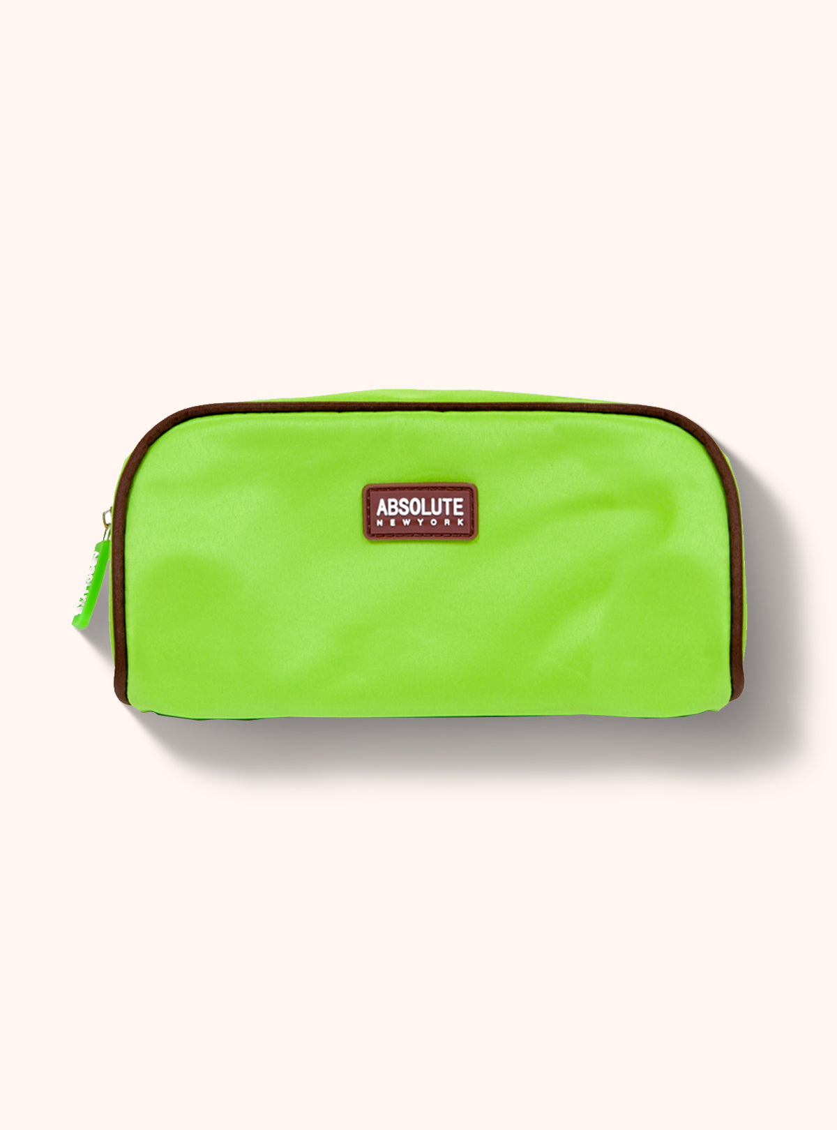 Green Microfiber Makeup Bag