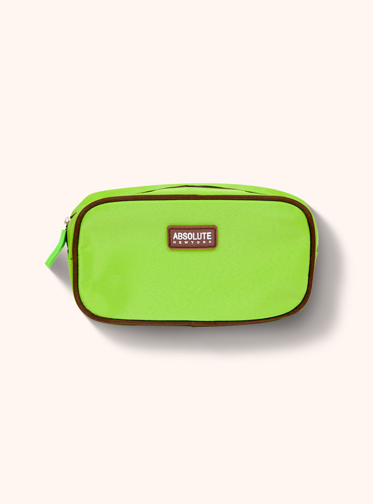 Green Microfiber Makeup Bag ACB24